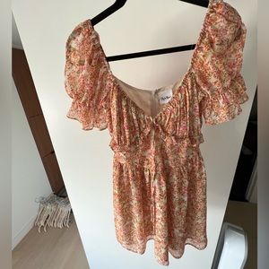 Sky to Moon floral mini dress